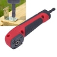 thumbnail image 4 of Electric Drill Right Angle Adapter, Easy Operate Tight Connection 90° Drills Adapters 15cm Long With Hex Shank Bit For Impact Driver, 4 of 8