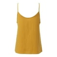 thumbnail image 5 of Sngxgn Women's Fit Camisole - Spaghetti Straps Camis Tank(Yellow,L), 5 of 6