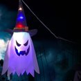thumbnail image 3 of Sombreros colgantes iluminados Zulema decoraciones de Halloween con luces LED, 3 of 8