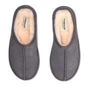 Fireside By Dearfoams Womens Greta Genuine Shearling Clog Slipper