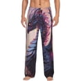 thumbnail image 1 of Fotbe Dragon Pantalones de Pijama para Hombre, Pantalones de Dormir, Pantalones de Casa con Cintura Ajustable y Bolsillos-Large, 1 of 6