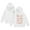 White, variant on Weebloom Hoodies for Teen Girls Jesus Letter Long Sleeve Pocket Hoodie Jacket Sweatshirts,Black 2-3 Years