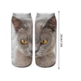 thumbnail image 2 of Realistic Cat Face Socks,Cat Socks For Cats, 3D Animal Sock,Animal Stockings, Novelty Animals Design for Women Men, Cat Lover, 2 of 7
