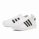 thumbnail image 1 of Adi - das Superstar 82 JI3155 Footwear White / Core Black / Gold Men's Women's, 1 of 6
