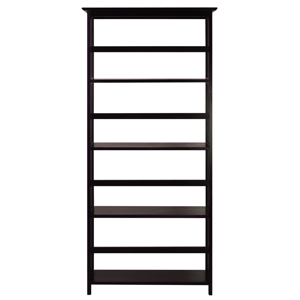 Casual Home Mission Style 5-Shelf Bookcase, Espresso