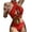 Red, variant on Aoochasliy Bikinis for Women Clearance Fashion Women Printing Sexy Bikini Push-Up Padded Swimwear Swimsuit Beachwear Set