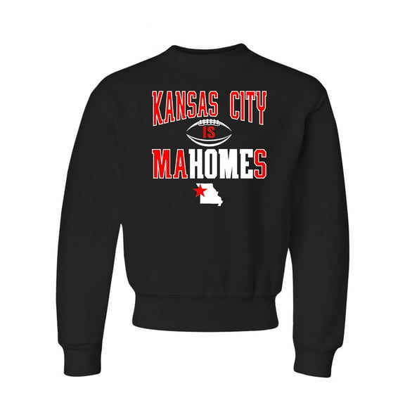 Youth Kansas City Is Mahomes Crewneck Sweatshirt