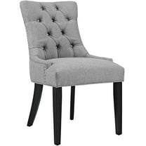 Modern Contemporary Urban Design Kitchen Room Dining Chair, Grey Gray, Fabric