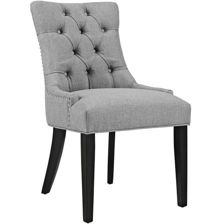 Modern Contemporary Urban Design Kitchen Room Dining Chair, Grey Gray, Fabric