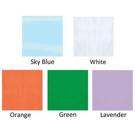 Green Gift Wrap AMSCAN PARTY GIFT BAG & BOXES DECORATION ACCENT & WRAP SOLID GREEN COLOR TISSUE SHEETS (8 PACK), 20