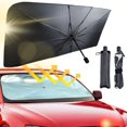 thumbnail image 1 of PENGXIANG Car Windshield Sun Shade Umbrella - Foldable Car Umbrella Sunshade Cover UV Block Car Front Window (Heat Insulation Protection) for Auto Windshield Covers Trucks Cars, 1 of 14
