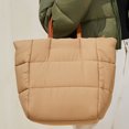 thumbnail image 3 of Bolso acolchado de gran capacidad para mujer elegante bolso de yoga bolso acolchado, 3 of 9
