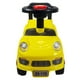 thumbnail image 5 of Montable para Niños THE BABY SHOP Correpasillos 48 cm con Respaldo Amarillo, 5 of 6