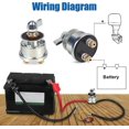 thumbnail image 5 of 12v Battery Isolator Switch High Current Disconnect Switch Battery Switch For Car Boat Truck, 5 of 5