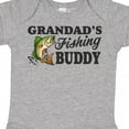 thumbnail image 4 of Inktastic Grandad's Fishing Buddy Boys Baby Bodysuit, 4 of 5