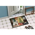 thumbnail image 5 of Carolines Treasures DAC2738MAT 0.15 x 18 x 27 in. Samoyed Cozy Christmas Doormat, 5 of 6