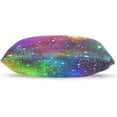 thumbnail image 5 of Abstract Bright Universe Velvet Oblong Lumbar Plush Throw Pillow Cover/Shams Cushion Case 20x30in Decorative Invisible Zipper Design for Couch Sofa Pillowcase Only, 5 of 7