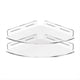 thumbnail image 1 of 2 Estantes Flotantes de Esquina Triangulares para Pared, para Baño, Cocina, Baño y Dormitorio., 1 of 5