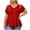 Z01_Red, variant on Scyoekwg Vintage Western Tees for Women Plus Size Stripe USA Flag America TShirt Women Fashion Loose Blouse Star Red 3XL