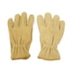 thumbnail image 5 of Par de guantes de soldadura resistentes al desgaste, protección laboral amarilla dividida en vaca para conductores (XL), 5 of 9