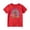 L268 Red, variant on Curuila Toddler Girls T Shirts Short Sleeve Graphic Print Crew Neck Tops For Girls Loose Fit Soft Tee Size 2-3 Years