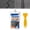 1PC, variant on Waterproof Concrete Crack Filler Sealant, Self-leveling gray sealant fills narrow cracks & joints, Fast-drying, elastic, indoor-outdoor masonry repair