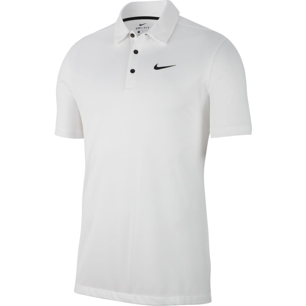 Nike Men s Performance Polo Shirt 905942 100 White Walmart