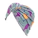 thumbnail image 4 of Turbantes de estilo bohemio Jumpingount para mujer gorros con nudo cubierta para la cabeza con remolino, 4 of 6