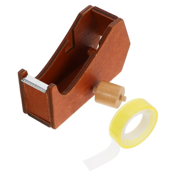 OUNONA  Tape Holder for Desk Packing Dispenser Desktop with Cutter Painters Office