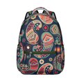 thumbnail image 1 of Mandala Inspired Paisley Waterproof Backpack - Spacious & Durable for School, 1 of 5