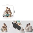 thumbnail image 2 of Figuras de libros de lectura para una familia de 4 personas, figuras pintadas a mano, regalos para padres o hija e hijo, decoración del hogar, 2 of 5