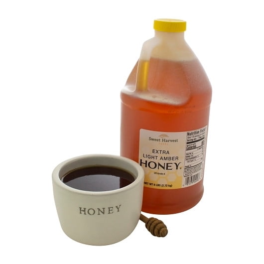 (Price/Case)Honey Extra Light Amber 4-6 Pound