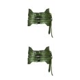 thumbnail image 1 of Qarigey Cinturón ancho con correa resistente en estilo medieval para disfraces de adultos Armadura Pirata Caballero Unisex Cuero artificial verde 2Conjunto, 1 of 6