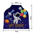 thumbnail image 2 of PKQWTM astronaut outer space Congratulation happy birthday Nursing Cover Baby Breastfeeding Infant Feeding Cover Baby Car Seat Cover, 2 of 2