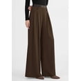 thumbnail image 3 of PRETTYGARDEN Womens Fall Wide Leg Trousers High Elastic Waist Loose Pleated Long Flowy Palazzo Work Pants with Pockets, 3 of 6