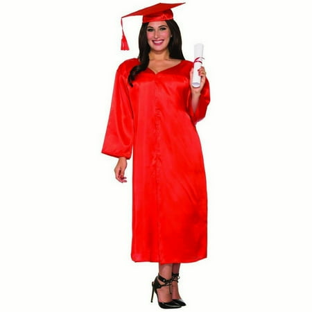 

Red Graduation Adult Robe - One-Size