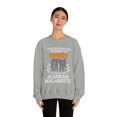 thumbnail image 3 of Push You In Front of Zombies save Alaskan Malamute Unisex Sweatshirt S-2XL, 3 of 9