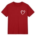 thumbnail image 3 of Womens Tshirts Crew NeckShort Sleeves Basic Summer Shirts Fashion Clothing, 3 of 4