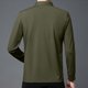 thumbnail image 4 of pstuiky manga larga para hombre, Camisa/top informal de manga larga con solapa a cuadros para hombre, moda de primavera e invierno Tops de hombre m, 4 of 5