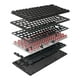 thumbnail image 5 of Teclado inalámbrico Alienware Pro para juegos Bluetooth 5.1 Dark Side, 5 of 9