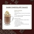 thumbnail image 6 of Monin - Sugar Free Dark Chocolate Sauce, Velvety and Rich, Great for Desserts, Coffee, and Snacks, Gluten-Free (12 Ounce), 6 of 8