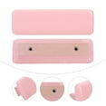 thumbnail image 2 of Shisuyan Cabinet Hardware Wardrobe Knobs Pink Synthetic Material 2Pcs 64Mm Hole Distance, 2 of 8