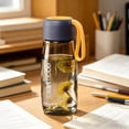 thumbnail image 3 of Jubipavy 17oz Summer Portable Water Cup, Lightweight Leakproof Travel Tumbler for Daily Commute Outdoor Sports, 3 of 5