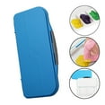thumbnail image 5 of Tachiuwa Airtight Watercolor Palette Paint Case 18 Well with 2 Mixing Areas and Lid Travel Paint Tray Watercolor Tin for Acrylic Paint Blue, 5 of 9