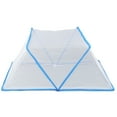 thumbnail image 1 of Bedroom Bed Net Tent, Easy To Store Lightweight Baby  Net Tent Portable Comfortable Sleeping Environment  For Travel For Toddlers Blue, 1 of 8