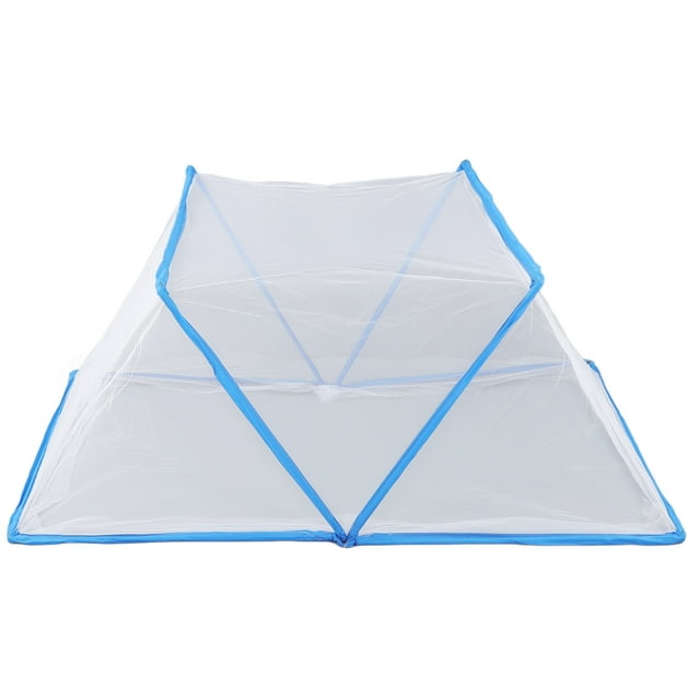 Bedroom Bed Net Tent, Easy To Store Lightweight Baby Net Tent Portable Comfortable Sleeping Environment For Travel For Toddlers Blue