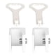 thumbnail image 5 of de ventana deslizante de 2 ud accesorios de amplia aplicación antirrobo Ren resistente exquisita de obra profesional Llave vertical de Hugo Cerraduras de ventana, 5 of 10