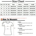 thumbnail image 3 of Pincandy Women Short Sleeves Crewneck Heart-shaped Print Casual Tops Blouse T-shirt Graphic Tees Shirts Short Sleeve Casual Basic Tops,Yellow,2XL, 3 of 7