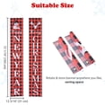 thumbnail image 6 of Yescom Merry Christmas New Year Door Sign,Porch Sign Banner,Hanging 2 Pack Xmas Party Decorations, 6 of 8