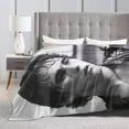 thumbnail image 5 of Blanket Matt Actor Dillon Throw Flannel Blankets Warm Soft Cozy Fuzzy Air Conditioning Blanket for Living Room Sofa Bed Gift Blankets for All Seasons 30"x40", 5 of 6